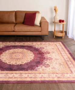 Tapis oriental lavable - Moderna rouge - sfeer