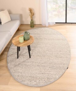 Tapis ovale en laine - Lett gris clair - sfeer, thumbnail