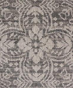 Tapis d'extérieur Carré Sunny oriental - gris