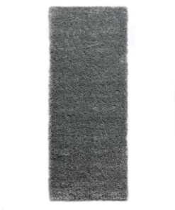 Tapis de couloir poils longs - Shaggy Confort gris - overzicht boven