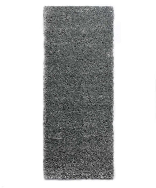 Tapis de couloir poils longs - Shaggy Confort gris - overzicht boven