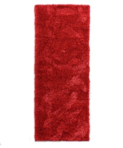 Tapis de couloir poils longs - Posh rouge - overzicht boven