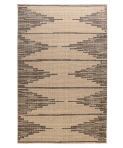 Tapis d'extérieur Sunny Grotto - beige/noir - overzicht boven