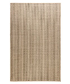 Tapis d'extérieur aspect jute Sunny - beige - overzicht boven