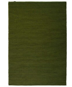 Tapis en laine Lett - vert - overzicht