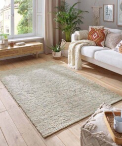 Tapis en laine - Kaia vert