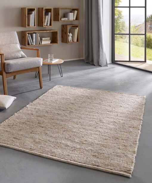 Tapis en laine - Bokn beige