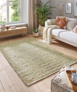 Tapis en laine - Ursule vert