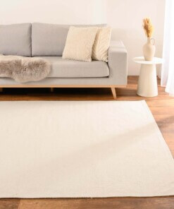 Tapis en coton - Svelvik blanc - sfeer