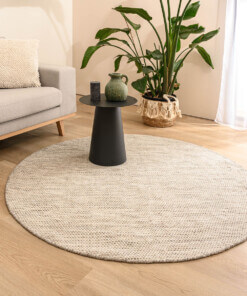 Tapis en laine Rond - Ulstein naturel - sfeer