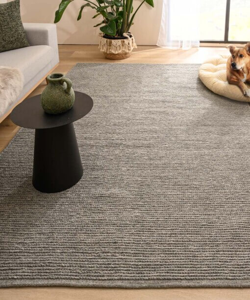 Tapis en laine - Narvik gris - sfeer