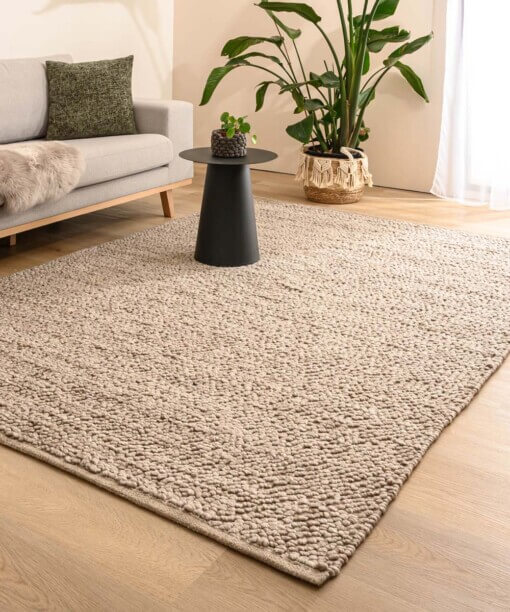 Tapis en laine - Agder beige - sfeer