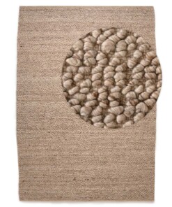 Tapis en laine - Agder beige - overzicht