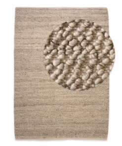 Tapis en laine - Agder gris clair - overzicht