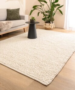 Tapis en laine - Agder blanc - sfeer