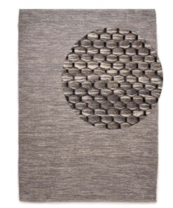 Tapis en laine - Odda gris - overzicht