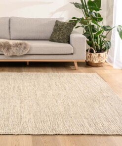 Tapis en laine - Odda Crème/taupe - sfeer