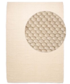 Tapis en laine - Odda blanc - overzicht