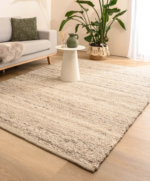 Tapis en laine - Tinn gris - sfeer