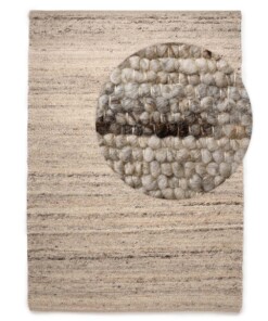 Tapis en laine - Tinn gris - overzicht