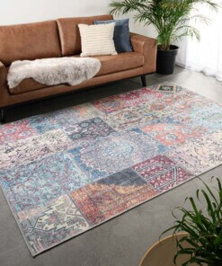 Tapis patchwork - Fade Dreamer Multicolore - sfeer