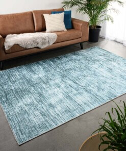 Tapis vintage - Fade Blend turquoise - sfeer, thumbnail