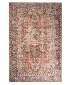 Tapis vintage - Fade Essence beige - overzicht boven