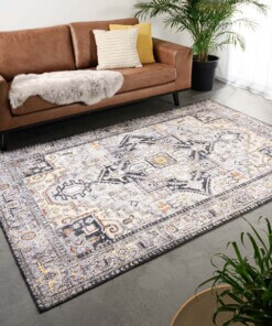 Tapis vintage - Fade Mellow gris - sfeer