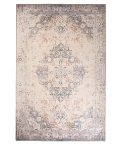 Tapis vintage - Fade No.2 gris - overzicht boven