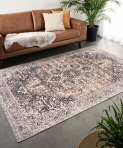 Tapis vintage - Fade No.3 beige - sfeer, thumbnail