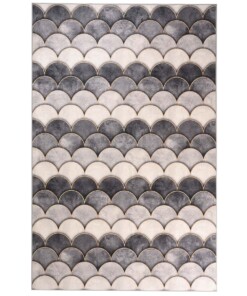 Tapis lavable - Moderna gris - overzicht boven