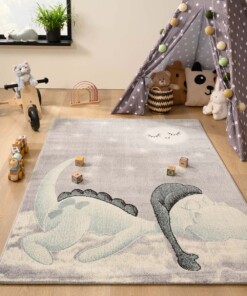 Tapis Dino - Magic gris clair