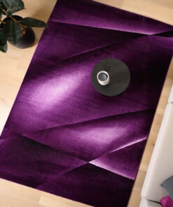 Tapis abstrait - Vision violet