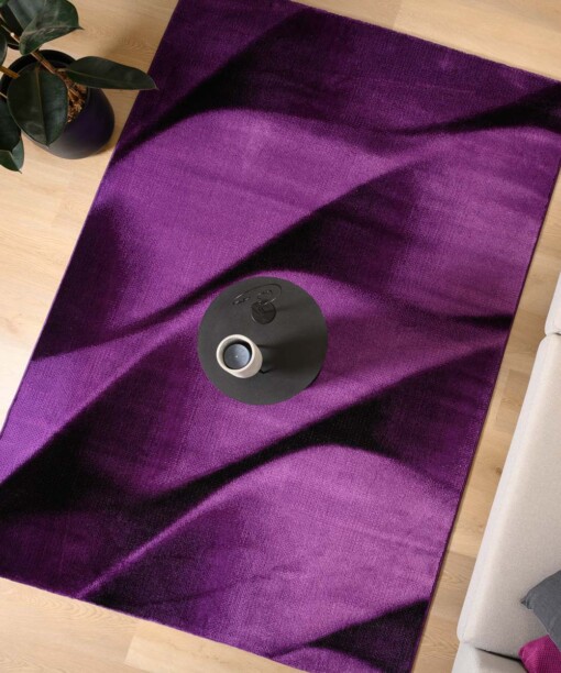 Tapis Moderne - Canvas violet