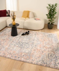 Tapis vintage - Classic Victor terracota