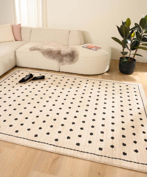 Tapis à pois - Fancy Dots Crème