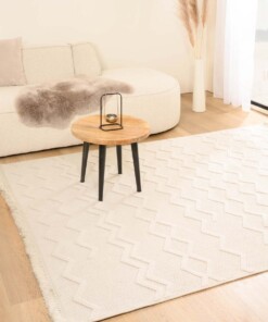 Tapis - Knit Aura blanc