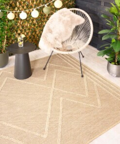 Tapis d'extérieur bohème - Retreat beige