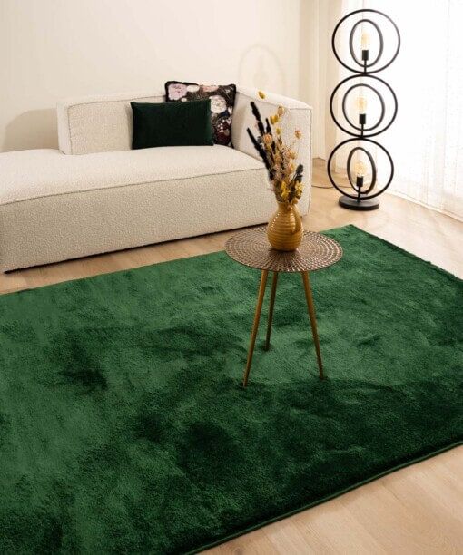 Tapis velours - Flair vert émeraude