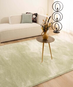 Tapis velours - Flair vert menthe