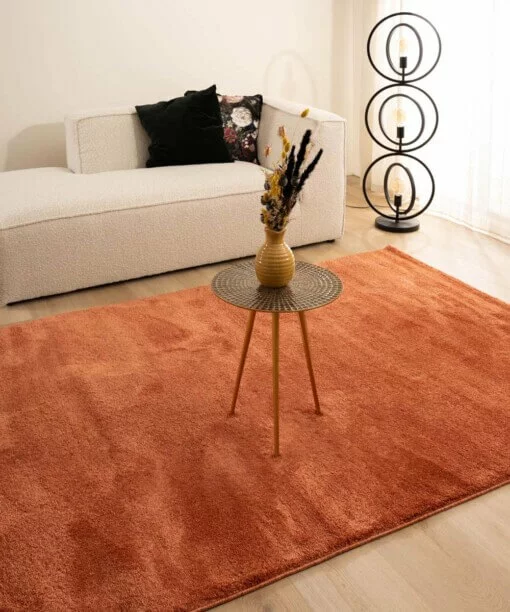 Tapis velours - Flair terracota