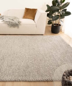 Tapis en laine - Fjell gris clair