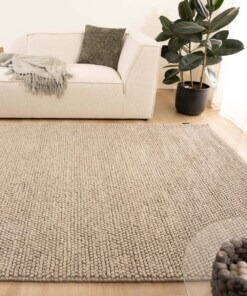 Tapis en laine - Fjell couleur sable