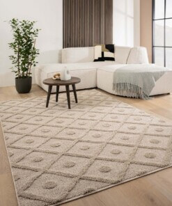 Tapis scandinave - Arc Diamond beige