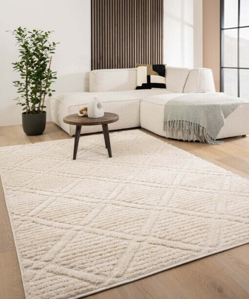 Tapis scandinave - Arc Gem Crème