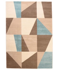 Tapis carreaux - Aria Cube bleu - overzicht