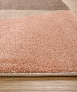 Tapis carreaux - Aria Cube rose - close up