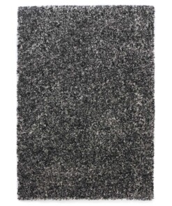 Tapis poils longs Chelsea - Blend noir/blanc/gris - overzicht