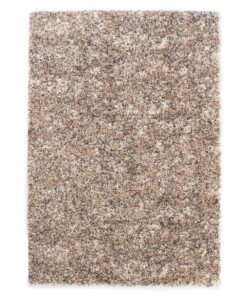 Tapis poils longs chiné - Blend beige/gris - overzicht