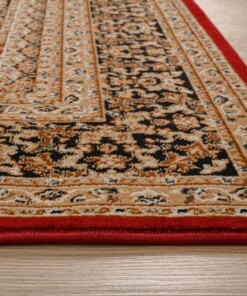 Tapis persan - Mirage Nomad rouge/beige - close up